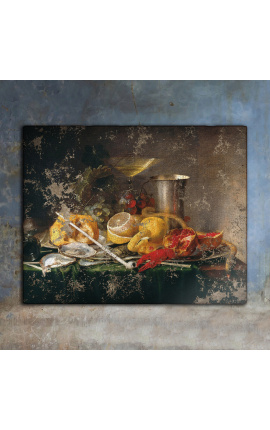 Картина "Натюрморт на закуска" - Ян Давидсон де Хем