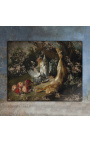 Painting "Still Life with Game" - Jean-Baptiste Oudry