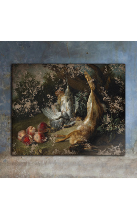 Maling "Still Life med spil" - Jean-Baptiste Oudry