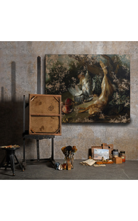 Schilderij &quot;Leven met spel&quot; - Jean-Baptiste Oudry