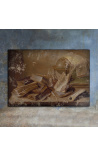 Tableau Nature morte aux livres et globe terrestre - Jan Davidszoon de Heem