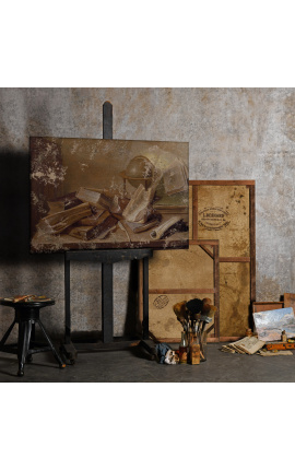 Målning &quot;Fortfarande livet med böcker och jordklot&quot; - Jan Davidszoon de Heem