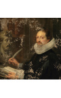 Pictură "Portretul lui Gaspard Gevartius - Petru Paul Rubens"