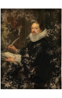 Schilderij "Portret van Gaspard Gevartius - Peter Paul Rubens"