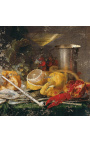 Pintura "La vida entera de un desayuno" - Jan Davidszoon de Heem