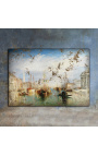 Landskab maleri "Udsigt fra Venedig" - Hoteller i nærheden af William Turner