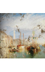 Krajinná maľba "Pohľad na Benátky" - J. M. William Turner