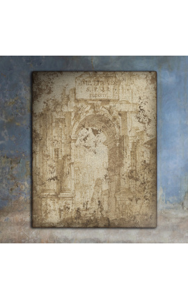 Maalaaminen "Titusin arkkia" - Pääosat Giovanni Paolo Panini