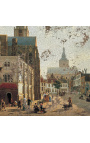 Pintura "La Catedral de Utrecht" - Jan Hendrik Verheijen