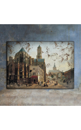 Gemälde "Die Kathedrale von Utrecht" - Jan Hendrik Verheijen