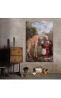 Tableau "Girafe de Nubie" - Jacques-Laurent Agasse