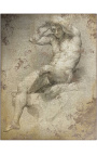 Картина "Академично голо тяло" - Помпео Батони