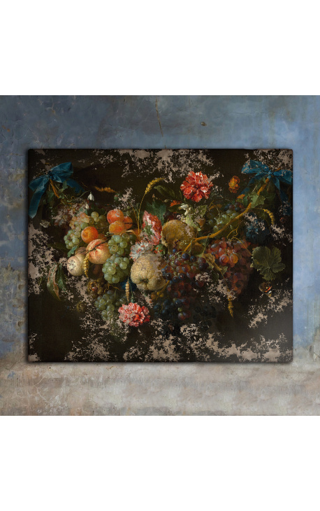 Painting "Garland of fruits and flowers" - Jan Davidszoon de Heem