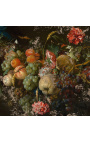 Pictură "Garnă de fructe și flori" - Ioan Davidson de Heem