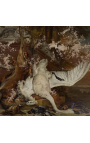 Pintura "Natureza morta com cisne" - Jan Weenix