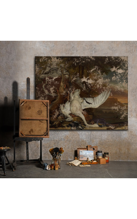 Målning &quot;Still Life med Swan&quot; - Jan Weenix