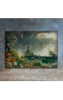 Malování "Bouře na pobřeží" - Claude Joseph Vernet