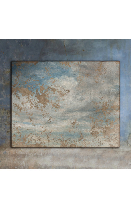 Målning "Studera moln med fåglar" - John Constable