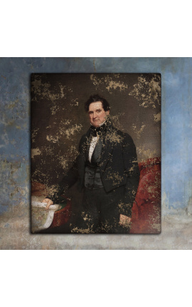 Schilderij "portret van gouverneur William Marcy" - Met Samuel Lovett Waldo