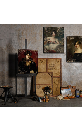 Malowanie &quot;Portret kobiety&quot; - Horace Vernet