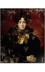 Malowanie "Portret kobiety" - Horace Vernet