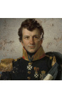 Pintura "Retrato do Governador Johannes Graaf van den Bosch" - Cornelis Kruseman
