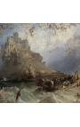 Πίνακας "Mont St Michel, Cornwall" - Clarkson Frederick Stanfield