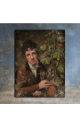 Painting "Rubens Peale and the Geranium" - Rembrandt Peale