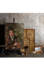 Festészet "Rubens Peale és a Geranium" - Rembrandt Peale