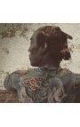 Slikanje "Japonski kmet s tetovažo" - Kusakabe Kimbei