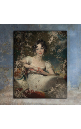 Portret malarstwa "Pani Maria Conyngham" - Tomasz Lawrence