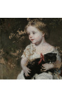 Portrétna maľba "Domáce zviera" - John Thomas Peele