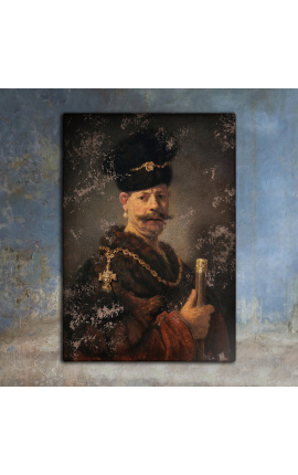 Portrett maling "Polsk nobel" - Rembrandt