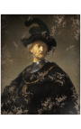 Portrétová maľba "Starý muž so zlatým reťazcom" - Rembrandt