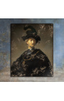 Portrétová maľba "Starý muž so zlatým reťazcom" - Rembrandt
