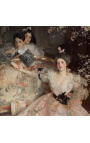 Portræt maleri "Fru Carl Meyer og hendes børn" - John Singer Sargent