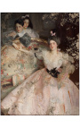 Pintura de retrato "Mrs Carl Meyer e seus filhos" - John Singer Sargent