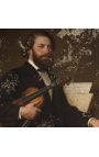 Portret malarstwa "Józef Joachim" - Eduard Bendemann