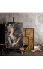 Portrait painting "Marie-Antoinette, Queen of France" - Elisabeth Vigee Le Brun