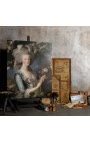 Портретна картина "Мария-Антоанета, кралица на Франция" - Елизабет Виже Льо Брун