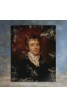 Portrait painting Edward Shippen Burd of Philadelphia - Rembrandt Peale