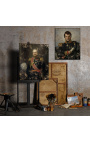Portrett maling "Antonie Frederik Jan Floris Jakob Baron van Omphal" - Herman Antonie av Bloeme