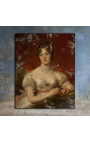 Pintura de retrato "Retrato de Mary Anne Bloxam" - Thomas Lawrence