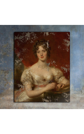 Pintura de retrat "Retrat de Mary Anne Bloxam" - Thomas Lawrence
