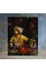 Painting "Emir of Lebanon" - Jozsef Borsos
