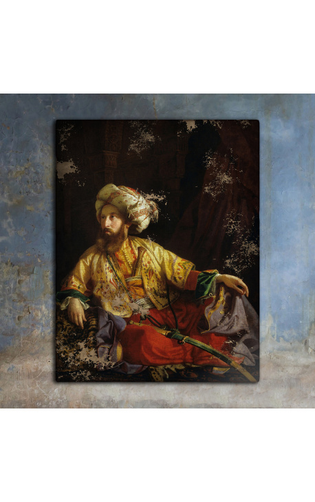 Tableau "Emir du Liban" - Jozsef Borsos