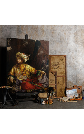 Malování &quot;Emir Libanonu&quot; - Josef Borsos
