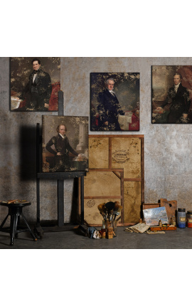 Tableau &quot;Gouverneur Martin Van Buren&quot; - Ezra Ames