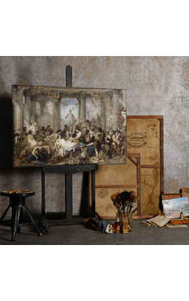 Malování &quot;Římané zhroucení&quot; - Thomas Couture