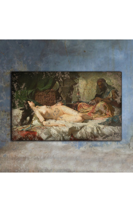 Målning "Odalisque" - Maria Fortuny